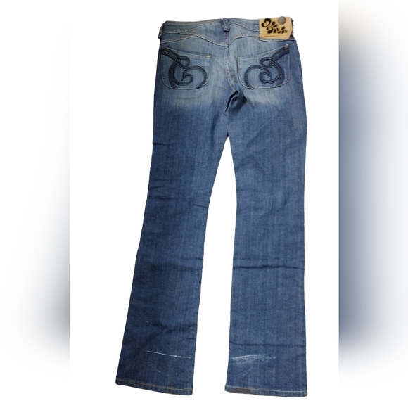 Rock Revolution Womens Bootcut Embroidered Jeans 27‎ - Picture 4 of 9